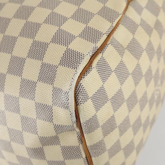 LOUIS VUITTON Damier Azur Speedy 35 Hand Bag N41535 LV Auth 156545 - Picture 16 of 16